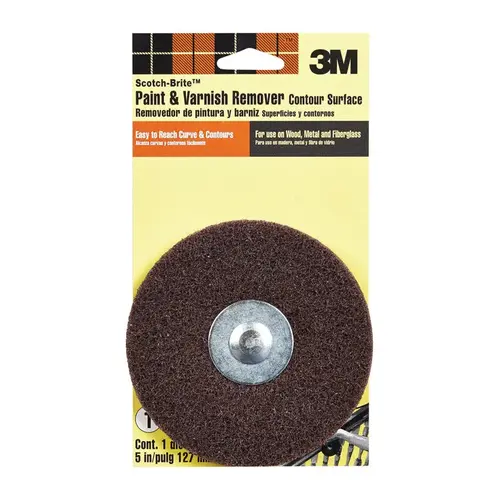 4.75 x 9 In. Contoured Surface Paint & Varnish Remover Disc 4.75 x 9 In. Contoured Surface Paint & Varnish Remover Disc