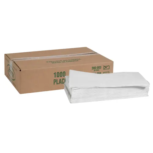 Lapaco 10Inch By 14 Inch Straight Edge Placemat, 1000 Each