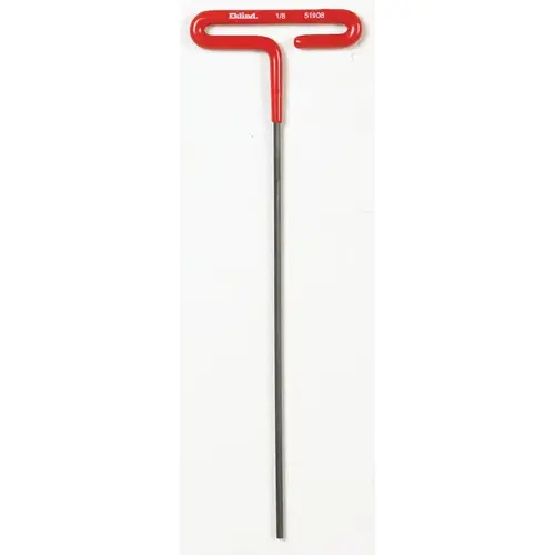 Hex Key: T-Handle Cushion Grip Arm Red