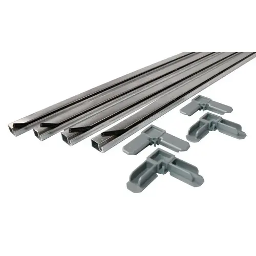 Screen Frame Kit Mill Aluminum 5/16" W X 3/4" L Mill Screen Frame Kit Mill Aluminum 5/16" W X 3/4" L Mill