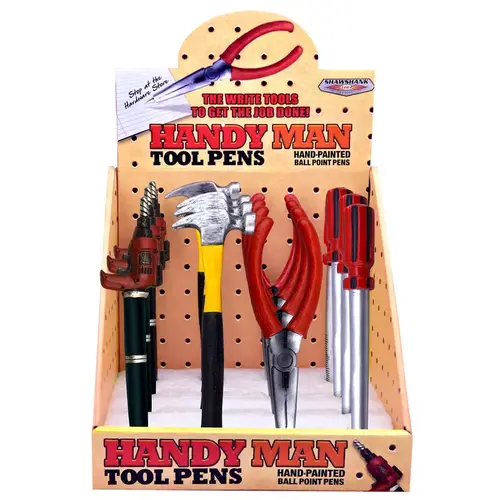 Tool Pens Handy Man Plastic Multicolored - pack of 16 Tool Pens Handy Man Plastic Multicolored - pack of 16