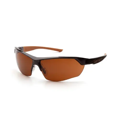 Safety Glasses Braswell Anti-Fog Bronze Lens Black Frame