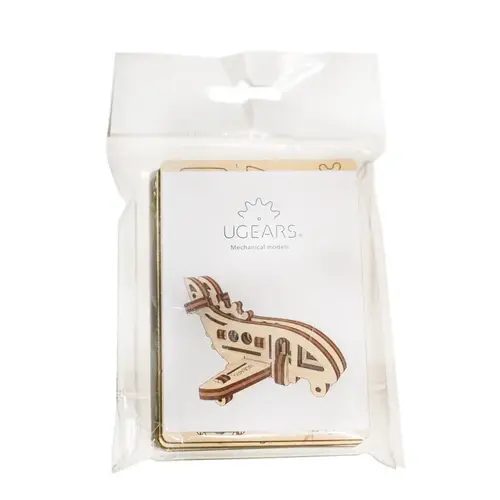 3D Puzzle Model U-Fidget Wood Natural Natural 3D Puzzle Model U-Fidget Wood Natural Natural