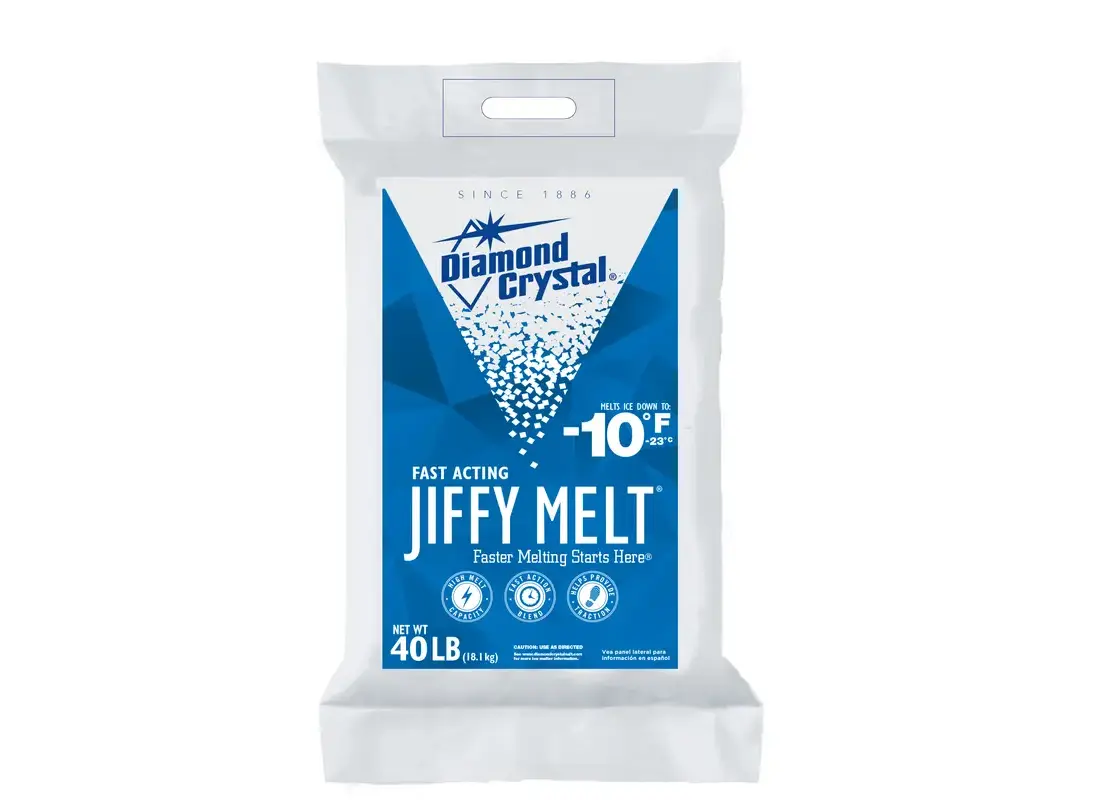 DIAMOND CRYSTAL 100012607 Ice Melt Jiffy Melt Magnesium Chloride