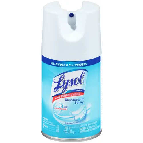 LYSOL DISINFECTANT SPRAY CLEAN LINEN LYSOL DISINFECTANT SPRAY CLEAN LINEN