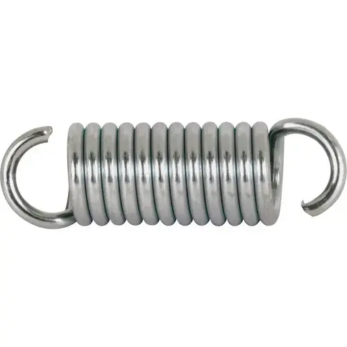 Spring 1-5/8" L X 1/2" D Extension Nickel-Plated Pair Spring 1-5/8" L X 1/2" D Extension Nickel-Plated Pair