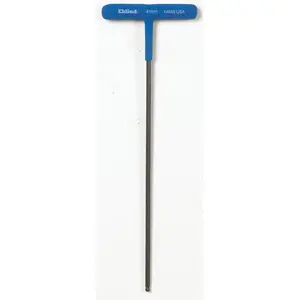 Eklind Tool 64840 Power Hex Key Power-T 4mm Metric T-Handle 9" Blue