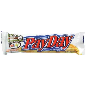 PayDay 10700-80723-XCP24 Candy Bar Peanut and Caramel 1.85 oz - pack of 24