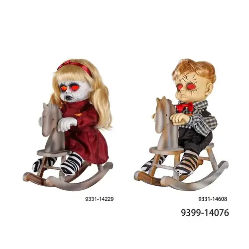Halloween Decor Creepy Doll - pack of 4 Halloween Decor Creepy Doll - pack of 4