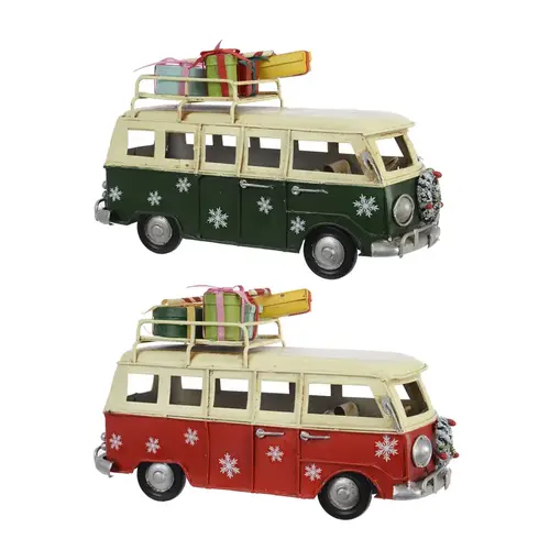 Table Decor Assorted Mini Bus with Presents Assorted Table Decor Assorted Mini Bus with Presents Assorted