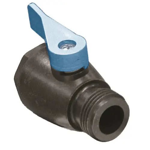 Single Shut-Off Valve 5/8" Plastic Threaded Male Single Shut-Off Valve 5/8" Plastic Threaded Male