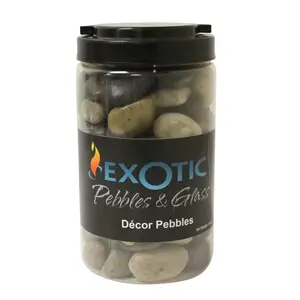 Exotic PMS-0510J Deco Pebbles Multicolored Polished 5 lb Multicolored
