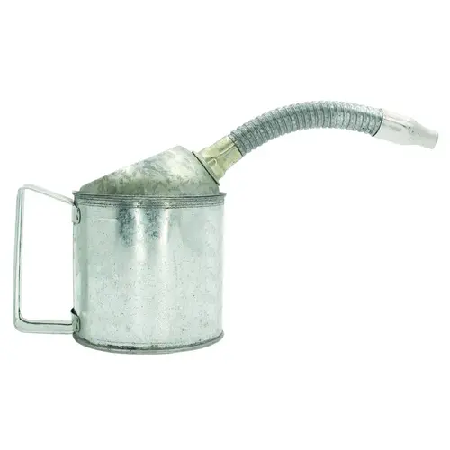 Measure Can, 1 qt Capacity, Galvanized Measure Can, 1 qt Capacity, Galvanized