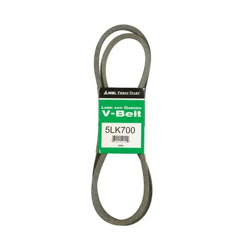 V-Belt Super KB 5LK700 0.63" W X 70" L For Riding Mowers Gray