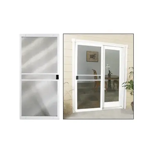 Titan White 36" x 96" Vinyl Sliding Screen Doors Titan White 36" x 96" Vinyl Sliding Screen Doors
