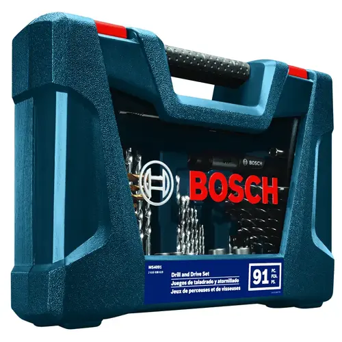 Bosch Drill and Drive Mixed Bit Set, 91-Piece Bosch Drill and Drive Mixed Bit Set, 91-Piece