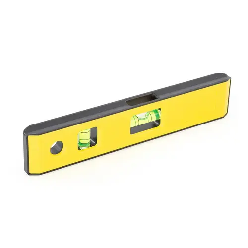 Level 8" Plastic Magnetic Torpedo 2 vial Yellow - pack of 6 Level 8" Plastic Magnetic Torpedo 2 vial Yellow - pack of 6