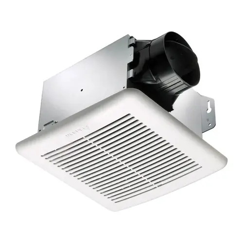 Bathroom Ventilation Fan Breez 100 CFM 1.4 Sones White Bathroom Ventilation Fan Breez 100 CFM 1.4 Sones White