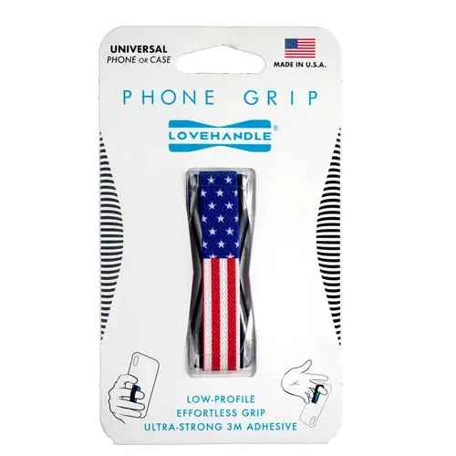 Phone Grip Blue/Red/White USA Flag For All Mobile Devices Blue/Red/White Phone Grip Blue/Red/White USA Flag For All Mobile Devices Blue/Red/White