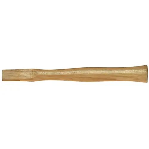 Claw Hammer Handle, 14 in L, Wood, For: 16 oz Hammers Brown