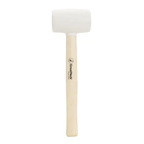 Mallet 16 oz Contoured Rubber Head Wood Handle Mallet 16 oz Contoured Rubber Head Wood Handle
