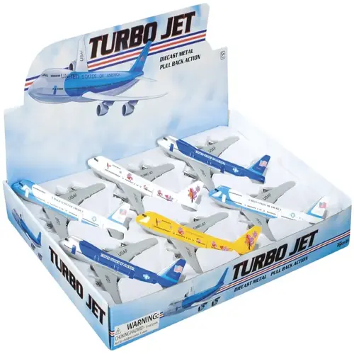 Turbo Jet Toy Plastic Assorted 6 pc Assorted Turbo Jet Toy Plastic Assorted 6 pc Assorted