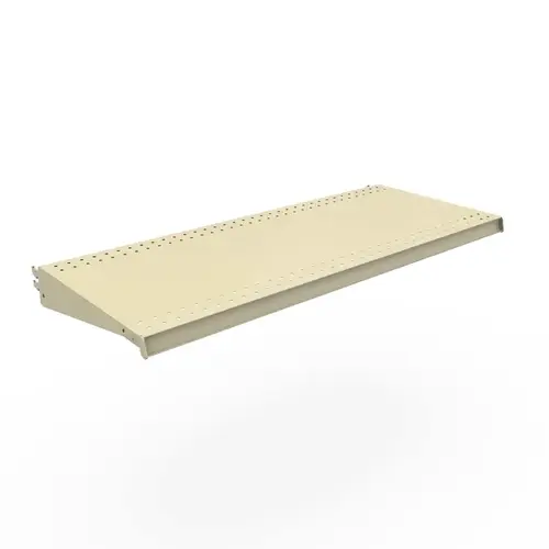 DL Style Shelf 1" H X 36" W X 15" L Powder Coated Platinum Powder Coated Pair DL Style Shelf 1" H X 36" W X 15" L Powder Coated Platinum Powder Coated Pair