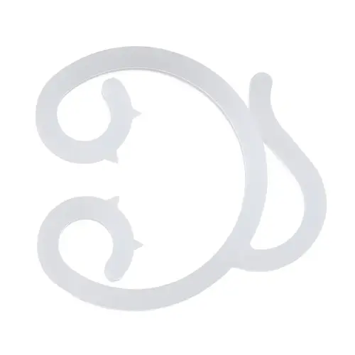 Light Clips 1.5" Deck Clip White