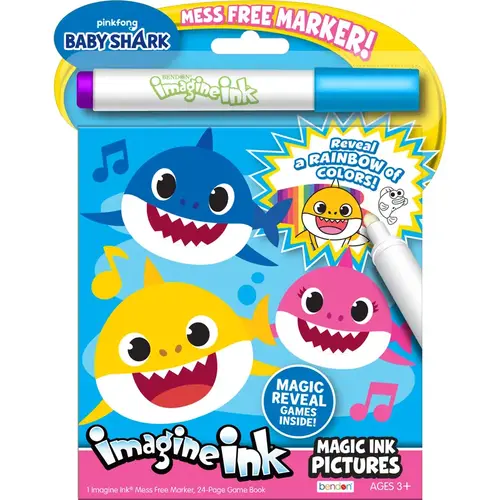 Activity and Coloring Book Imagine Ink Assorted Assorted