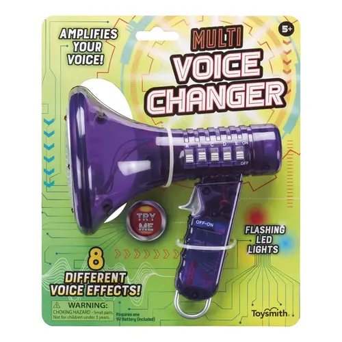 Multi Voice Changer Tech-Gear Plastic Assorted 1 pc Assorted Multi Voice Changer Tech-Gear Plastic Assorted 1 pc Assorted