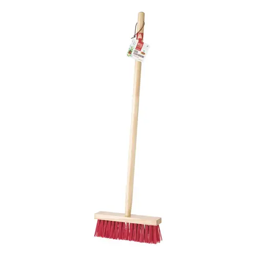 Kids Push Broom Beetle & Bee Hardwood Red Red Kids Push Broom Beetle & Bee Hardwood Red Red