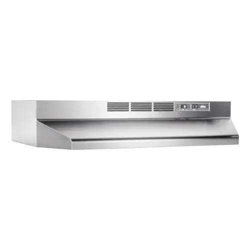 41000 Series 24 In. Non-Ducted Stainless Steel Range Hood Silver 41000 Series 24 In. Non-Ducted Stainless Steel Range Hood Silver
