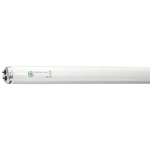 Fluorescent Bulb Ecolux 34 W T12 48" L Cool White A-Line 4100 K Clear Fluorescent Bulb Ecolux 34 W T12 48" L Cool White A-Line 4100 K Clear