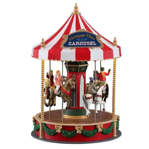 Christmas Village Multicolor Cheer Carousel Multicolor Christmas Village Multicolor Cheer Carousel Multicolor