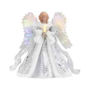 Mr. Christmas 49360 Indoor Christmas Decor LED White Angel White