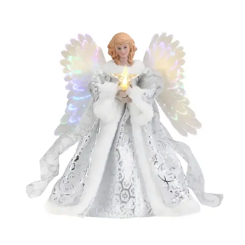Indoor Christmas Decor LED White Angel White