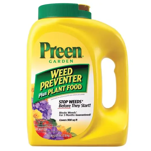 5.625 Lb. Ready To Use Granules Garden Weed Preventer Plus Plant Food