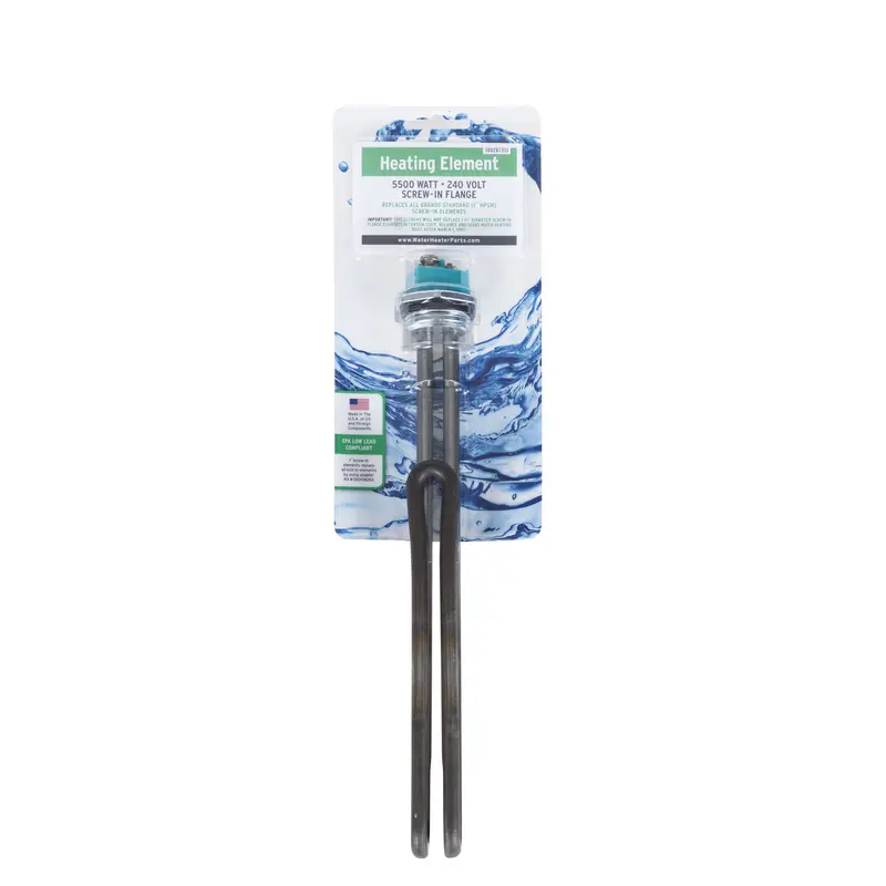 Reliance Heater Element Incoloy Electric 9-1/2 H X 1-3/4 L X 4-3/8 W 100287311 Reliance Heater Element Incoloy Electric 9-1/2 H X 1-3/4 L X 4-3/8 W 100287311