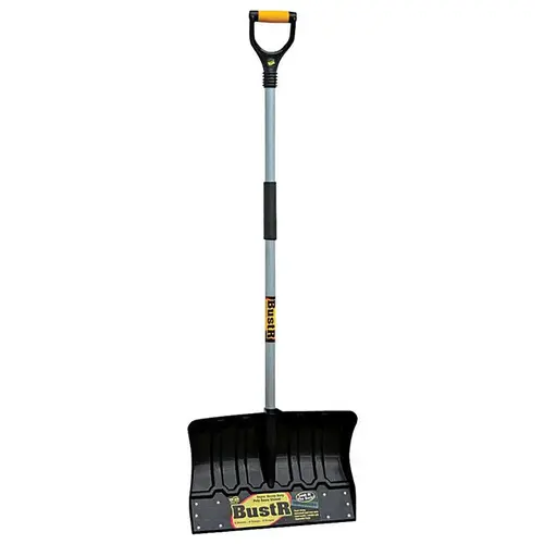 Snow Shovel BustR 18" W X 55" L Poly Snow Shovel BustR 18" W X 55" L Poly