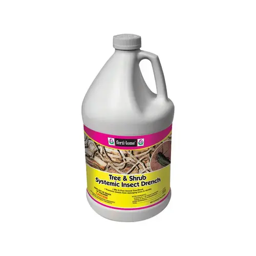 Insecticide Tree & Shrub Systemic Insect Drench Liquid Concentrate 1 gal Insecticide Tree & Shrub Systemic Insect Drench Liquid Concentrate 1 gal