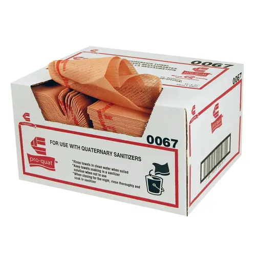 Chicopee 13" X 21" Chix Pro-Quat Foodservice, Red With Red Print, Medium Duty Towel With Microban, 1 Piece Chicopee 13" X 21" Chix Pro-Quat Foodservice, Red With Red Print, Medium Duty Towel With Microban, 1 Piece