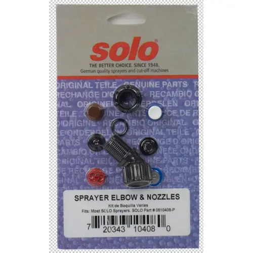 Solo Sprayer Elbow & Nozzle Assortment Solo Sprayer Elbow & Nozzle Assortment