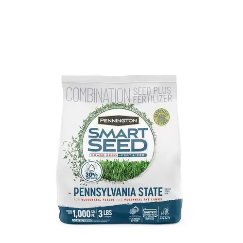 Grass Seed and Fertilizer Smart Seed Mixed Sun or Shade 3 lb Grass Seed and Fertilizer Smart Seed Mixed Sun or Shade 3 lb