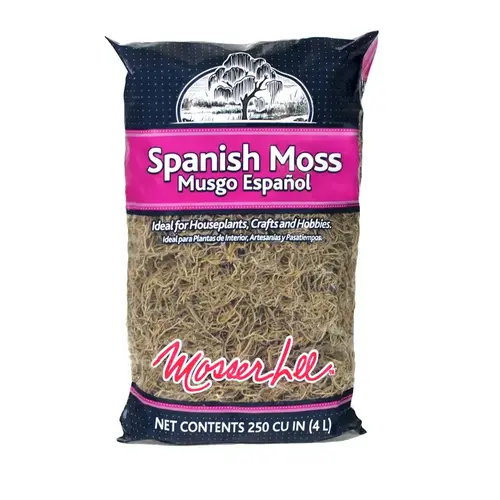 Spanish Moss Organic Natural 250 cu in Natural Spanish Moss Organic Natural 250 cu in Natural
