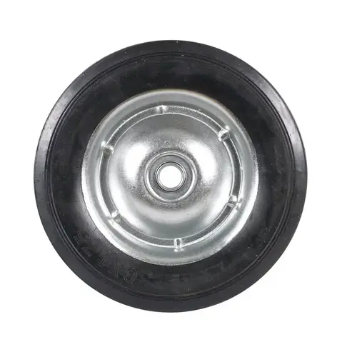 Hand Truck Tire 1.75" D X 8" D 100 lb Symmetraical Rubber Hand Truck Tire 1.75" D X 8" D 100 lb Symmetraical Rubber