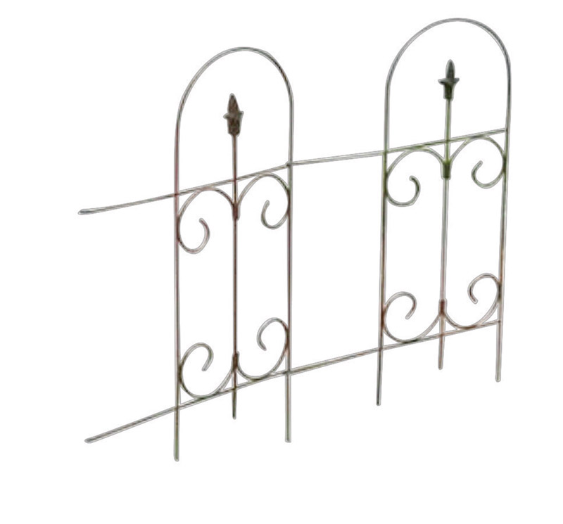 HANABASS 10pcs Fence Finials Trident Spear Shaped Finial Toppers
