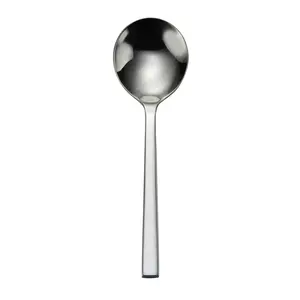 ONEIDA B678SBLF Chefs Table Bouillon Spoon 18 0 Stainless Steel