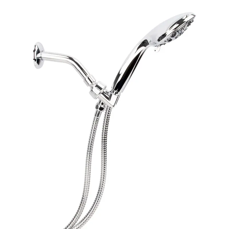 LDR Handheld Showerhead Exquisite Chrome Plastic 5 settings 2.5 gpm Chrome 520 5142CCP-WS LDR Handheld Showerhead Exquisite Chrome Plastic 5 settings 2.5 gpm Chrome 520 5142CCP-WS