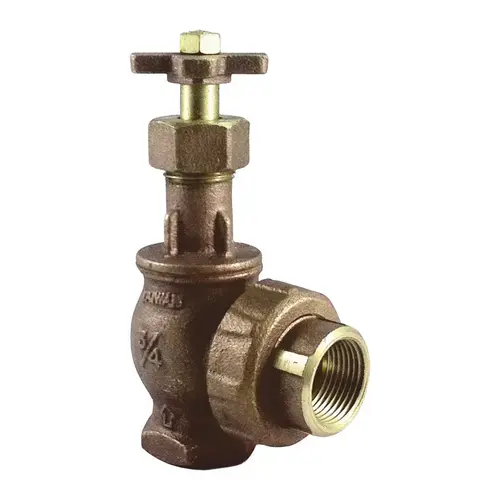 Angle Valve with Union 3/4" 150 psi Angle Valve with Union 3/4" 150 psi