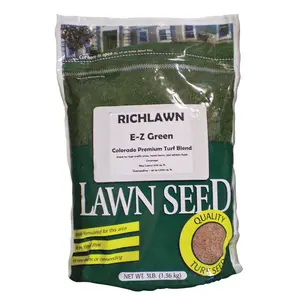Richlawn RTFEZGGRASS3 Grass Seed EZ Green Kentucky Bluegrass Sun or Shade 3 lb